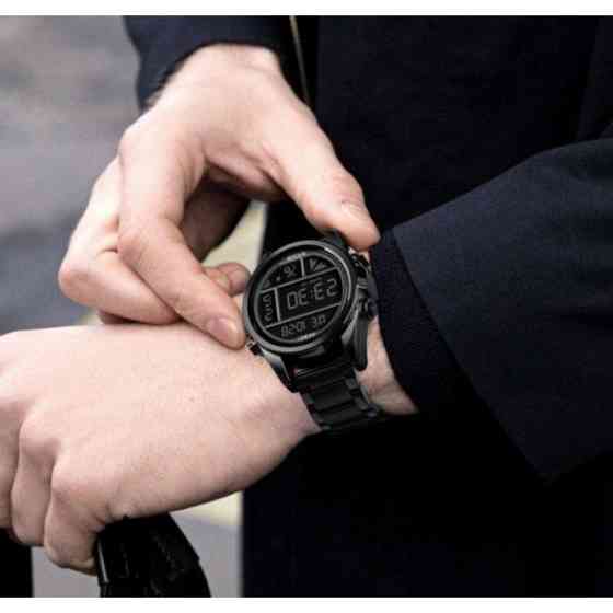 Наручные мужские часы Skmei 1448 Indigo Черный Винница