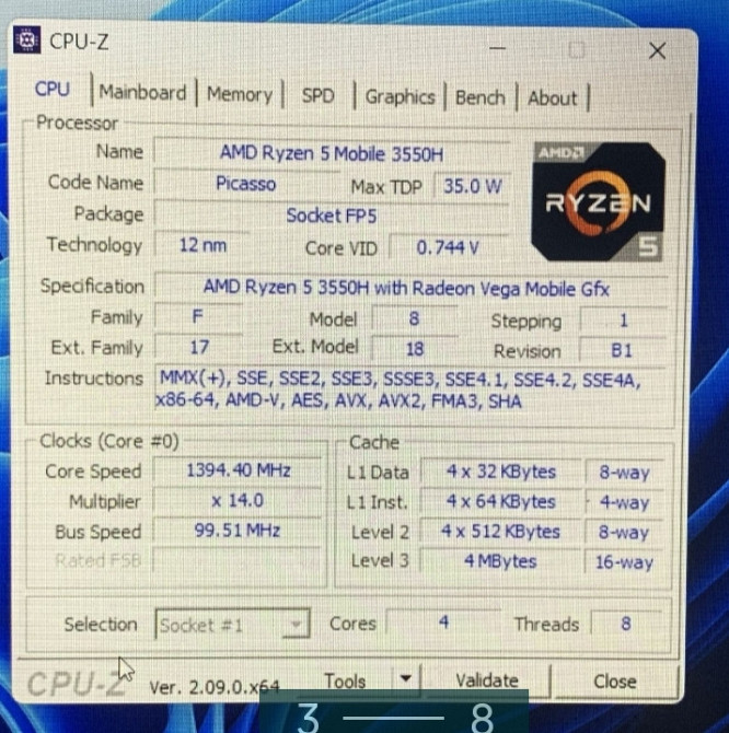 Ноутбук Ігровий: ACER Aspire 7 GTX 1650, Ryzen 5 3550h. 16Gb. ОЗП,512 SSD Харків - фото 3