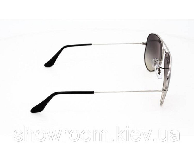 Чоловічі сонцезахисні окуляри Ray Ban aviator 3025 (003/32) Lux Київ - фото 2