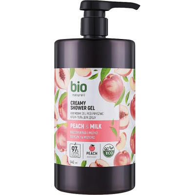 Гель для душу Bio Naturell Персик та молоко 946 мл (4820168434471) Вінниця - фото 1