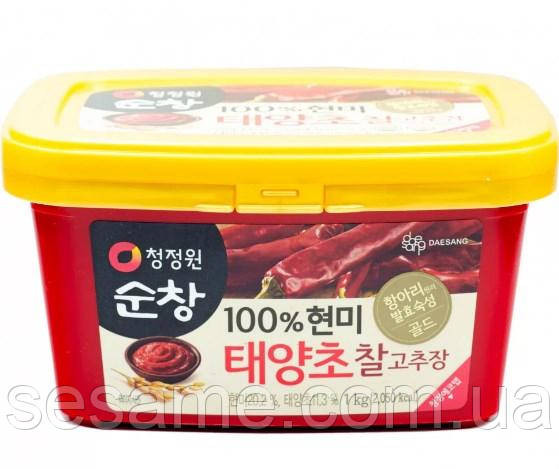 Острая корейская соевая паста Перцовая Кочудян Кочуджан 1кг Харьков - изображение 1