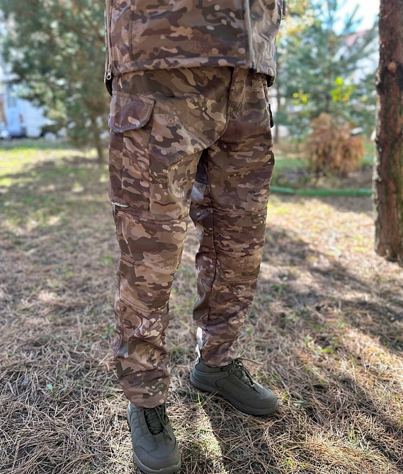 Зимний мужской термостойкий и водонепроницаемый костюм (куртка и штаны) Мультикам L Винница - изображение 5