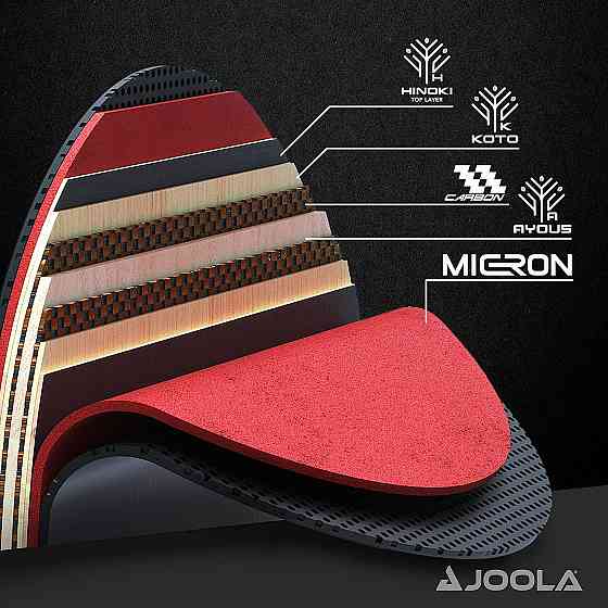 Ракетка для настільного тенісу Joola Carbon X Pro (54206) Київ