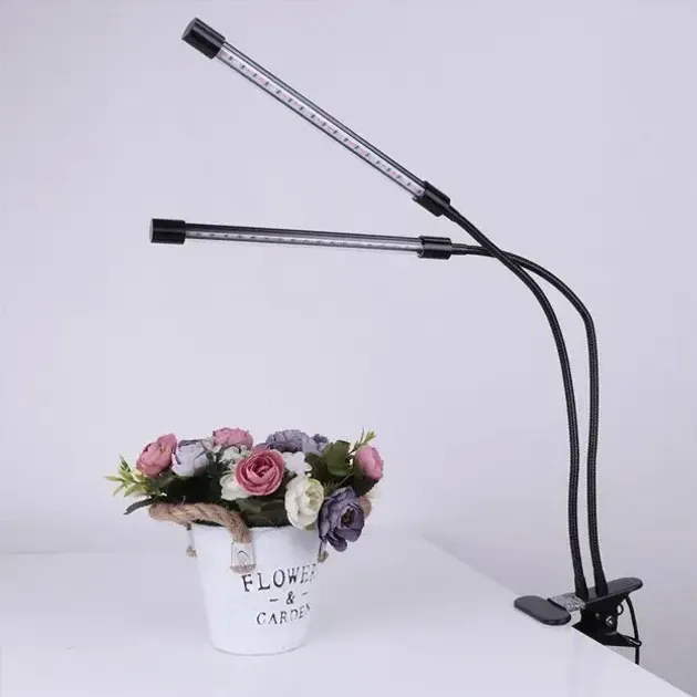 Фітолампа для рослин світлодіодна Plant Grow Light 3 з таймером, розмір S, синій+червоний, синій кол Київ - фото 10