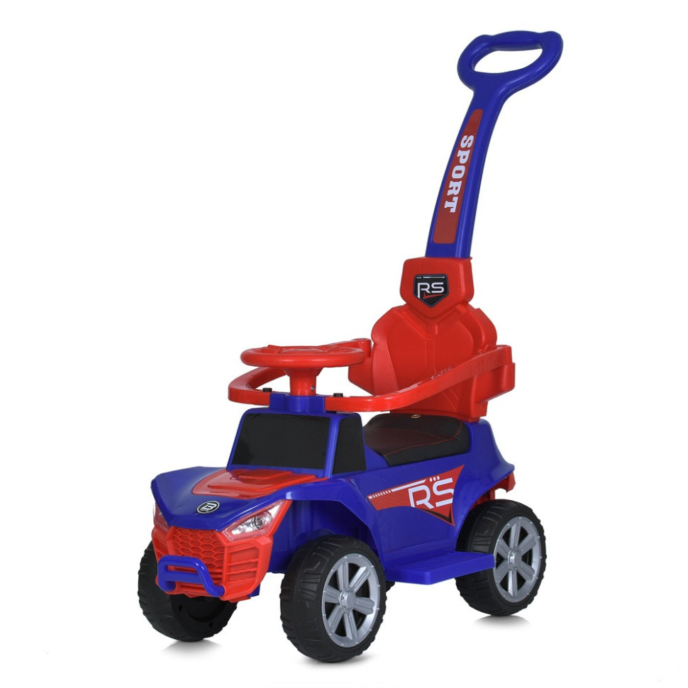 Дитяча Каталка-толокар M 5764EL-4-3 з батьківською ручкою Вінниця - фото 1