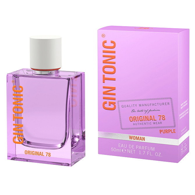 Парфумована вода для жінок Original 78 Purple Gin Tonic 50 мл Вінниця - фото 3