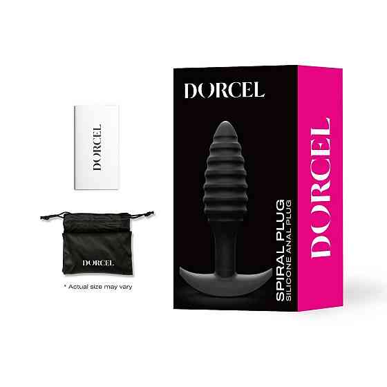 Анальная пробка Dorcel SPIRAL PLUG, диаметр 3 см, силикон Sex Aura Киев
