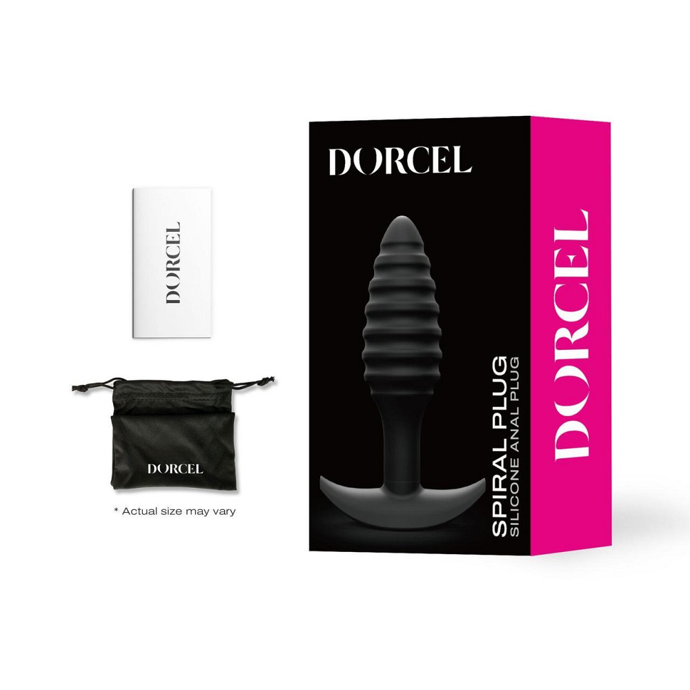 Анальная пробка Dorcel SPIRAL PLUG, диаметр 3 см, силикон Sex Aura Киев - изображение 3
