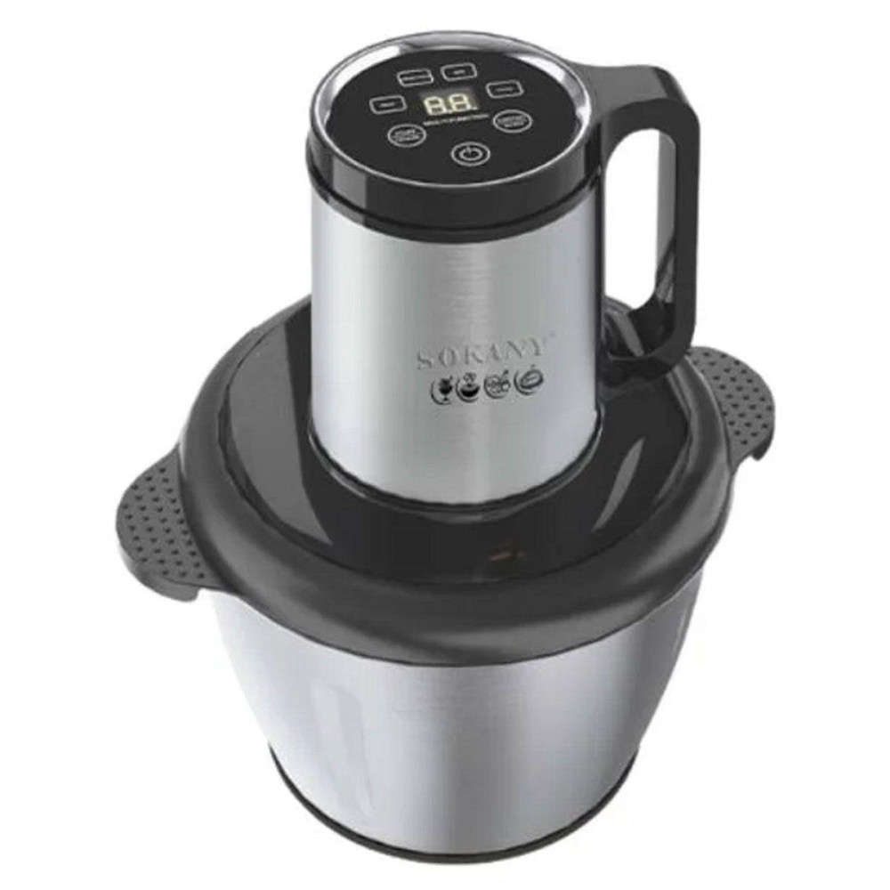 Чопер подрібнювач 800 Вт 4 леза з чашею на 2,5 літри м'ясорубка Sokany SK-06026 Коломыя - изображение 1