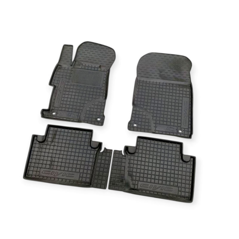 Коврики Хонда civic ix 2011-2017 седан борт 2,5см, с перемычкой салона Мукачево - изображение 1