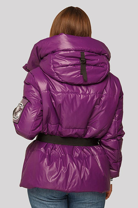 МОЛОДЕЖНАЯ ДЕМИСЕЗОННАЯ КУРТКА АЛЕСА СО СЪЕМНЫМ ПОЯСОМ И ТРИКОТАЖНЫМИ МАНЖЕТАМИ! 44-50р. Киев - изображение 2