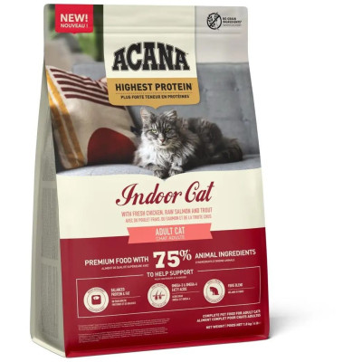 Сухой корм для кошек ACANA Highest Protein Indoor 1.8 кг (0064992723972) Винница - изображение 2