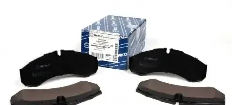 Meyle 025 291 2320 – Комплект гальмівних накладок дискового гальма для BMW 3 Series E90/E91 (2005–2012), 1 Series E81/E87 (2004–20 Ковель - фото 2