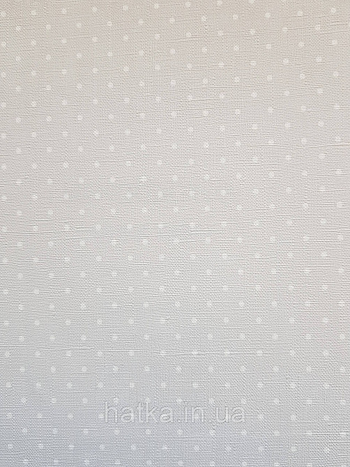 Шпалери вініл на флізеліні A.S.Creation Maison charme 0.53x10 у крапку в горошок білі на сірому Київ - фото 3