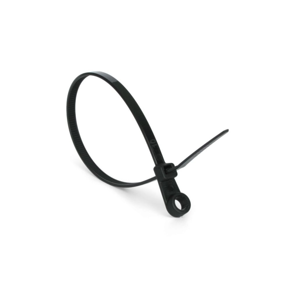 Стяжка Relfix 4 x 150 мм з кріпленням (100 шт/уп) чорна Киев - изображение 1