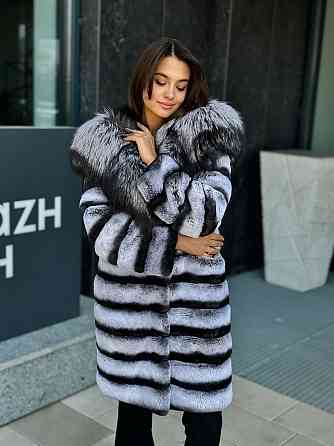 Натуральная шуба из шиншиллы XL Харьков