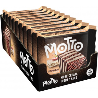 Вафлі MyMotto Тірамісу 34 г (3800205876755) Вінниця - фото 2