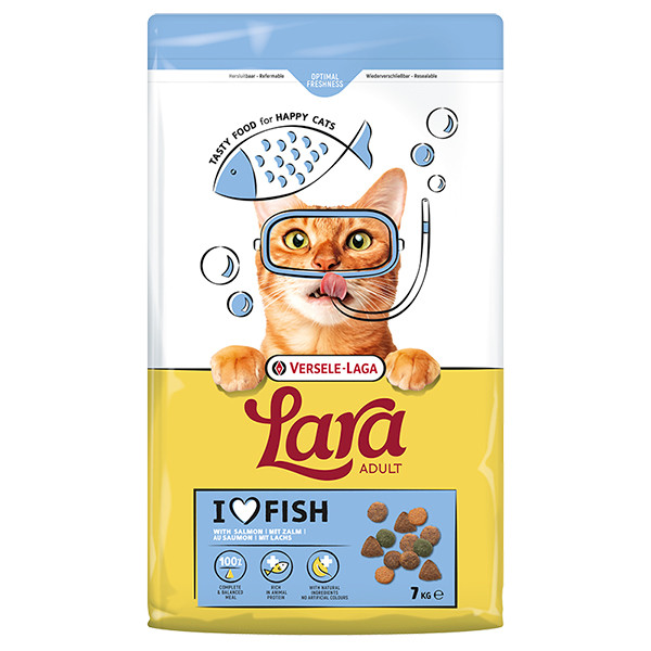 Lara Adult with Salmon ЛАРА ЛОСОСЬ сухой премиум корм для котов Киев - изображение 1