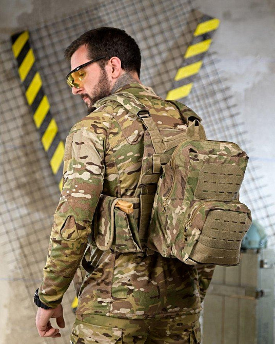 Плитоноска 4 точки быстрый сброс stragen  мультикам с рюкзаком ПП 7909 Одесса - изображение 4