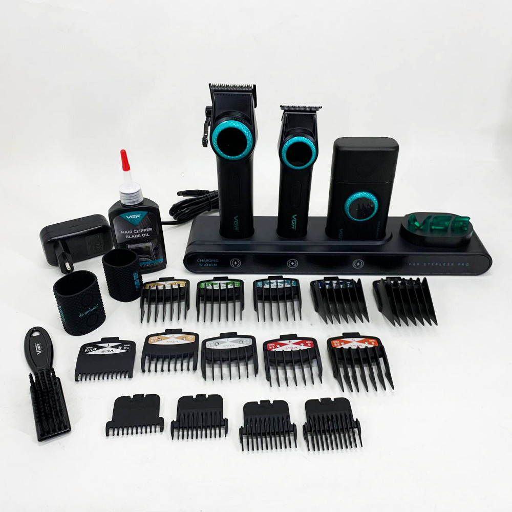 Стильна машинка для стрижки VGR, Бездротовий тример для стрижки волосся Машинка підстригання BJ-88 Івано-Франківськ - фото 2