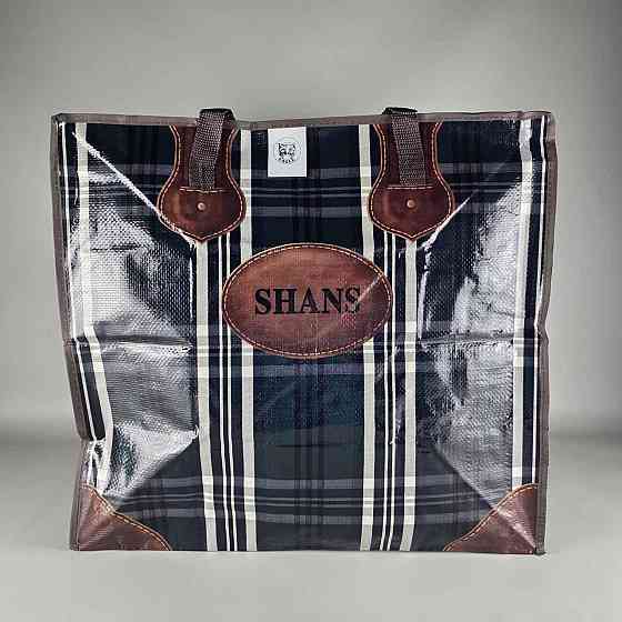 Сумка господарська, поліпропіленова, з кольоровим малюнком No4 Щільна (55x48x27) (1 шт.) Харків