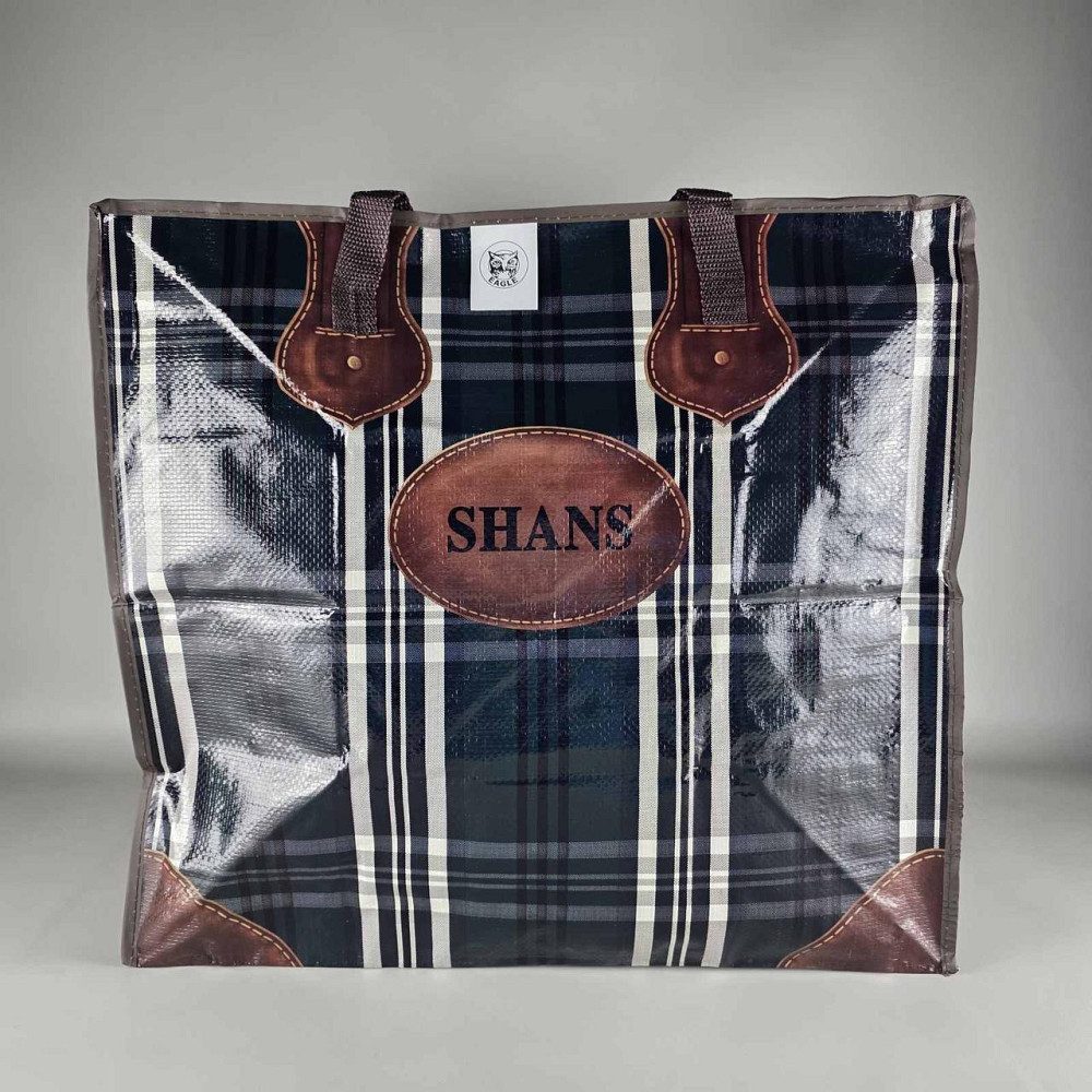 Сумка господарська, поліпропіленова, з кольоровим малюнком No4 Щільна (55x48x27) (1 шт.) Харків - фото 6