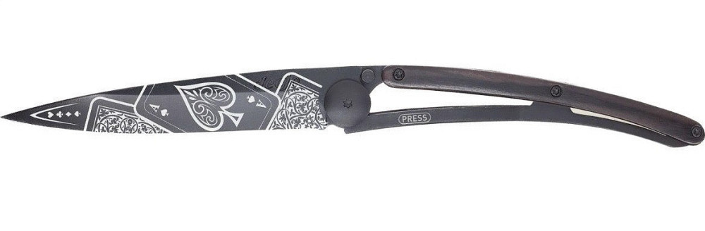 Универсальный Складной Нож с лазерной гравировкой Шанс Deejo 