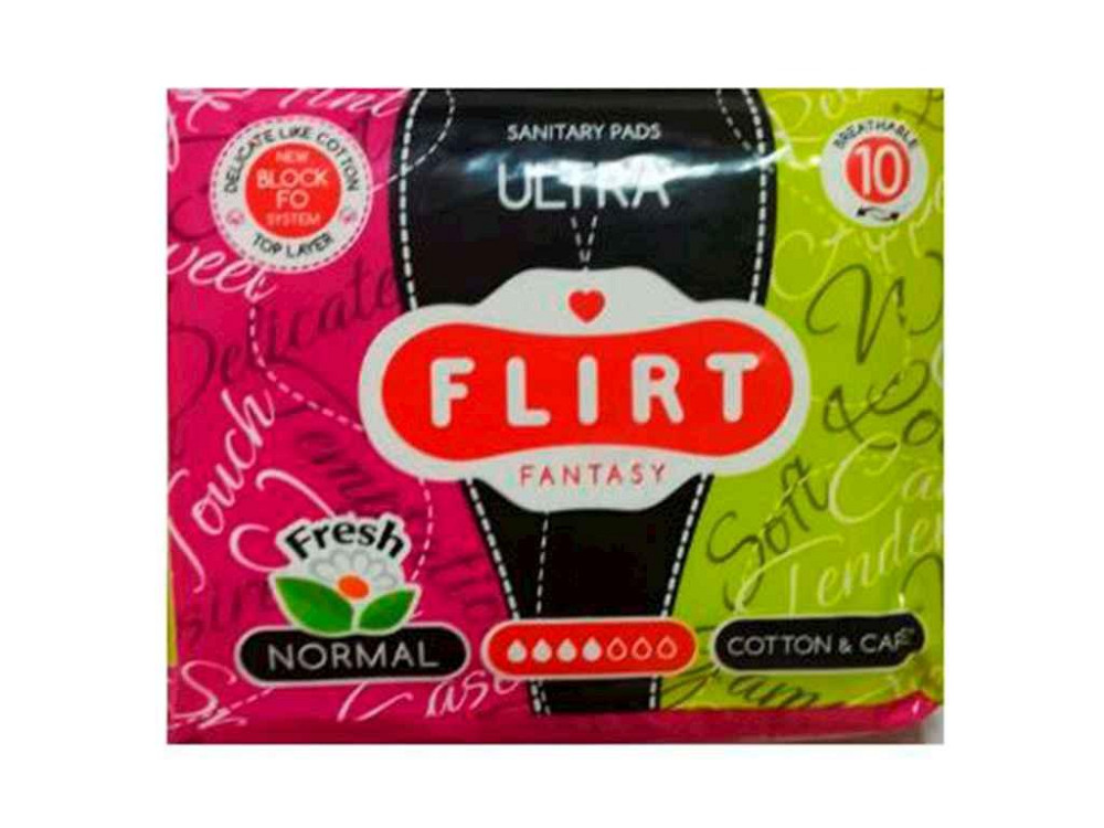 Прокладки гігієнічні ultra fresh (4крап) cotton care 10шт ТМ FANTASY FLIRT Київ - фото 1