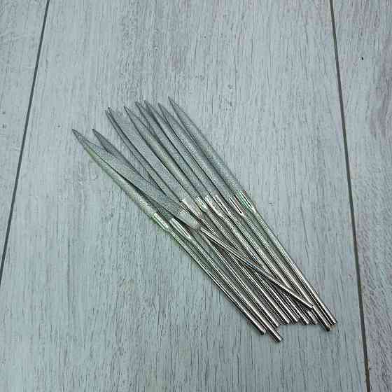 Надфіль алмазний напівкруглий - інструмент для шліфування металу, скла та твердих сплавів Харків