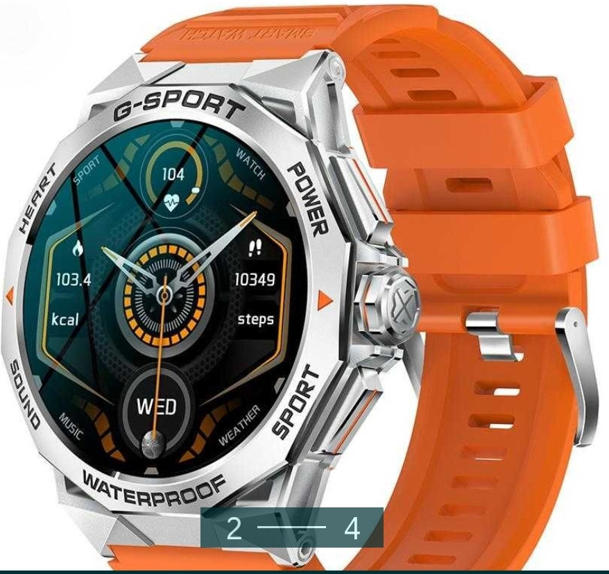 Тактические умные Часы: LIGE K62 Киев - изображение 2