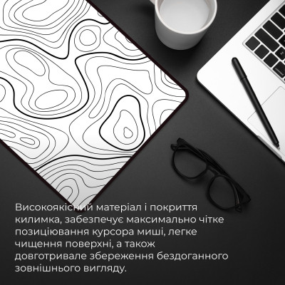 Килимок для мишки GamePro Speed/Control Black (MP275AW) Вінниця - фото 8