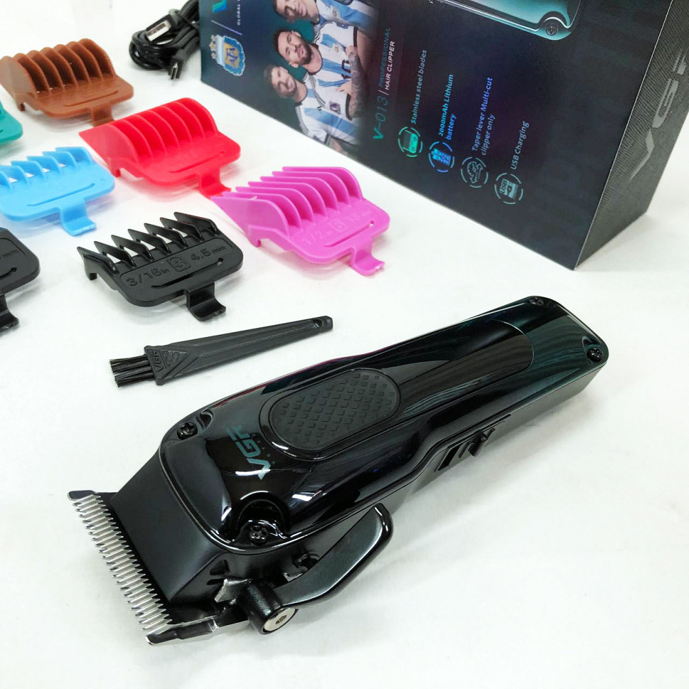 Стильная машинка для стрижки VGR V-013, Машинка для стрижки волос с универсальным питанием VU-97 Львов - изображение 8