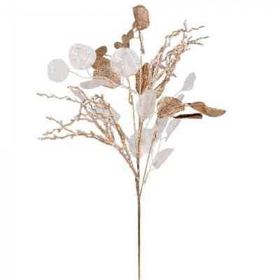 Декоративная ветвь YES! Fun золотые листики, 76 см (974771) Винница