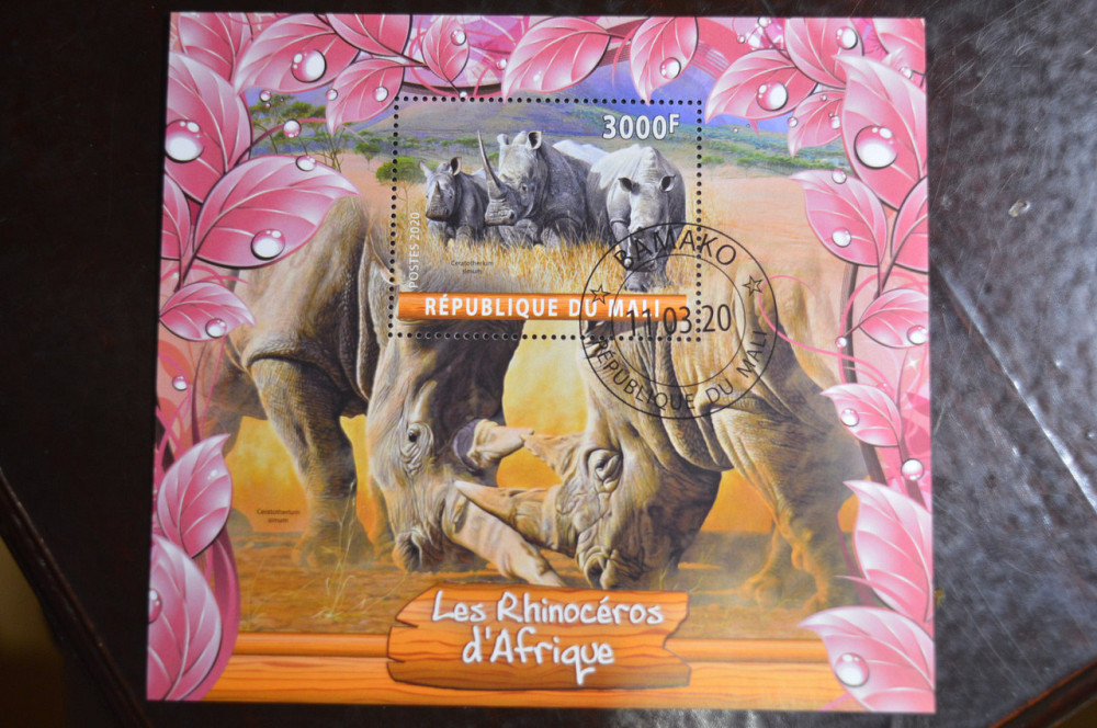 Малі. Марки. Фауна. Блок. 2020 рік (В-1) Полтава - фото 1