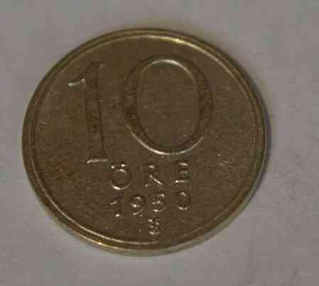 Швеція, 10 ері, 1950 рік (Срібло) Полтава