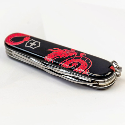 Нож Victorinox Spartan Zodiac 91 мм Червоний дракон (1.3603.3_Z3361u) Винница - изображение 4