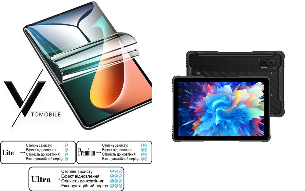 Полиуретановая пленка HyperClear Guard для Doogee R08 Киев - изображение 1