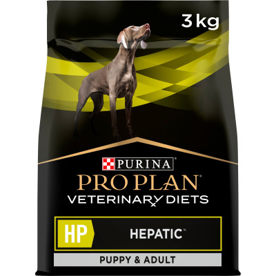Сухий корм для собак Purina Pro Plan Veterinary Diets HP Hepatic Для підтримання функції печінки при хронічній печінковій недостатності 3 кг (76130349 Вінниця - фото 1