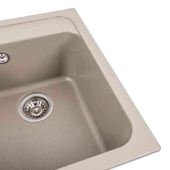 Гранітна мийка для кухні VALESO KORRADO 4050 матова Титан Коломыя