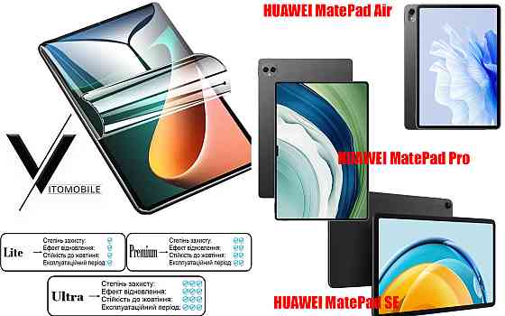 Полиуретановая пленка HyperClear Guard для Huawei Matepad Air, Pro, Se Киев