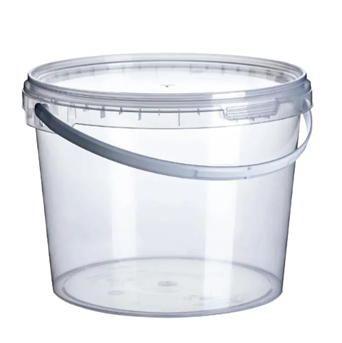 Відро кругле 2,3л пластик ЕЛІПС Житомир - изображение 1