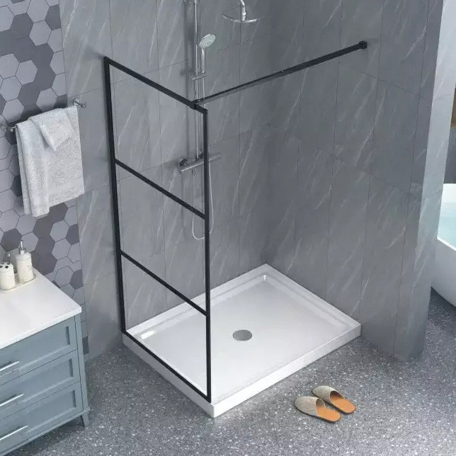 Скляна душова кабіна AVKO Glass S257 190х90 Clear перегородка для душу Київ - фото 3