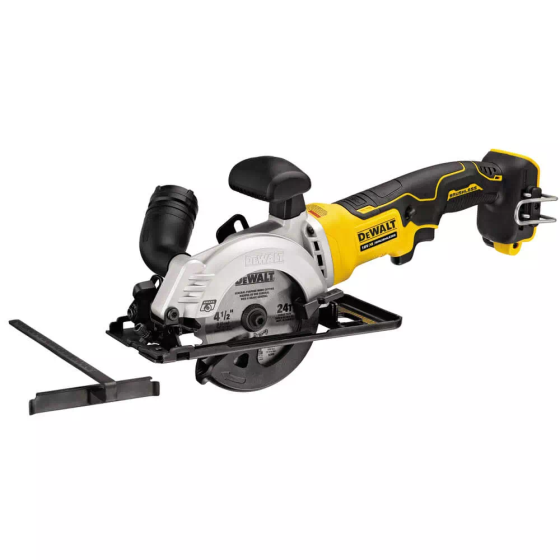 Пила дисковая безщеточная аккумуляторная компактная DeWALT DCS571NT : без АКБ, 18 В, 4500 об/мин Киев
