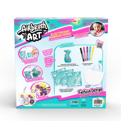 Набор для творчества Canal Toys DIY Airbrush Art Дизайнер (AIR016) Винница - изображение 10