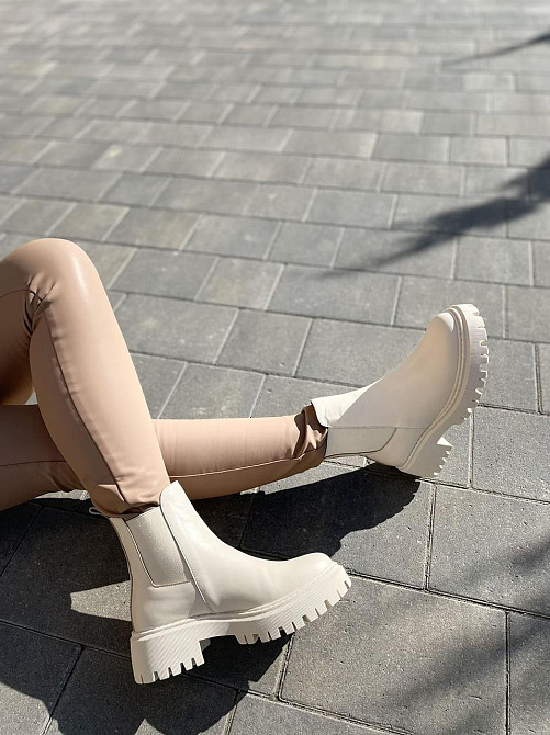 Черевики жіночі GREMMY 604/1 бежеві (зима, шкіра натуральна) (4859) 35р.37р.38р. 38 Коломыя - изображение 1