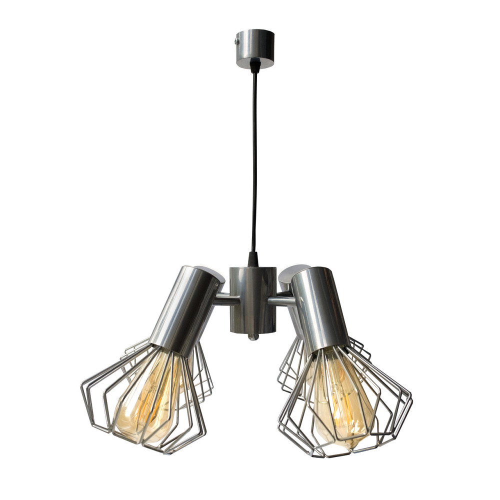 Люстра подвесная MSK Electric Diadem на четыре плафона Е27 NL 22153-4 CR хром Одесса - изображение 2