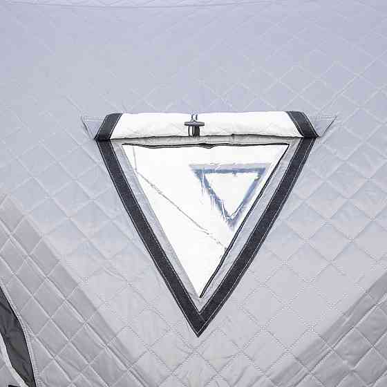 Намет зимовий утеплений "куб" 210х210х210 для рибалки туризму кемпінгу та подорожей Сірий LU-BD18G Коломия