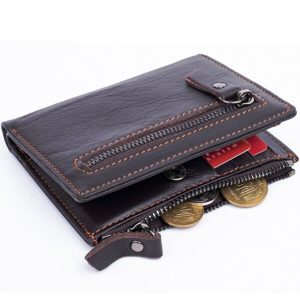 Гаманець чоловічий Vintage 14687 Коричневий Київ - фото 2