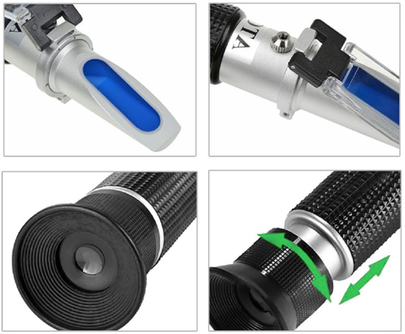 Портативный рефрактометр 3в1 для меда и сахара Киев - изображение 10