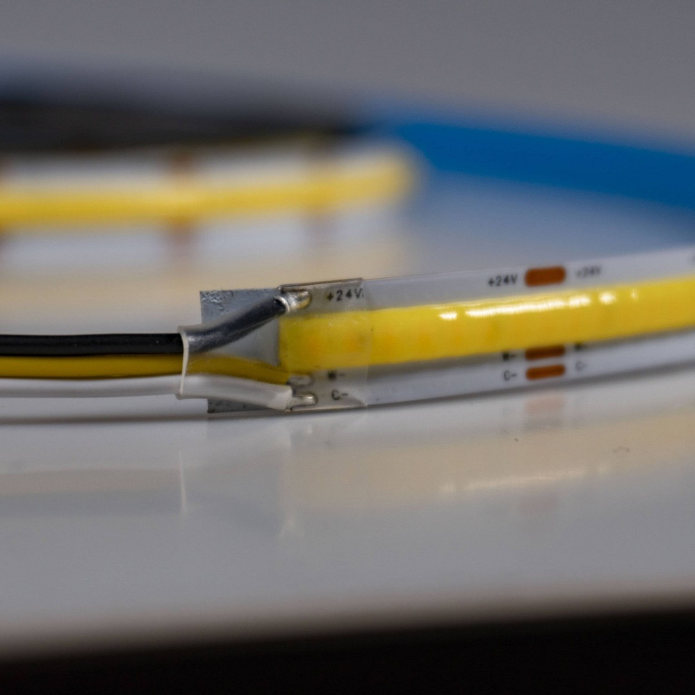 Miboxer LED стрічка COB Tunable White, 8мм, CCT Tunable White 2700K-6500K, 7W/m, 520LM/m 24V IP Київ - фото 4